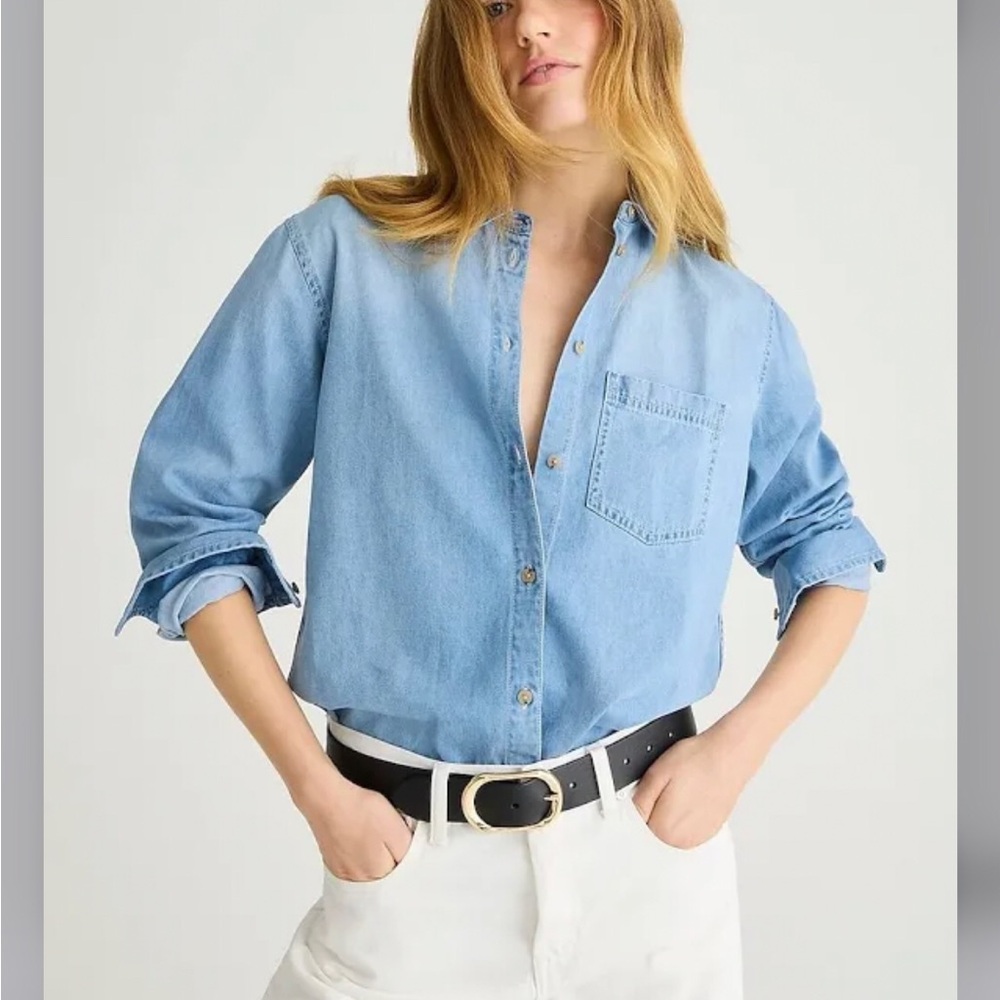 Light Blue Denim Shirt